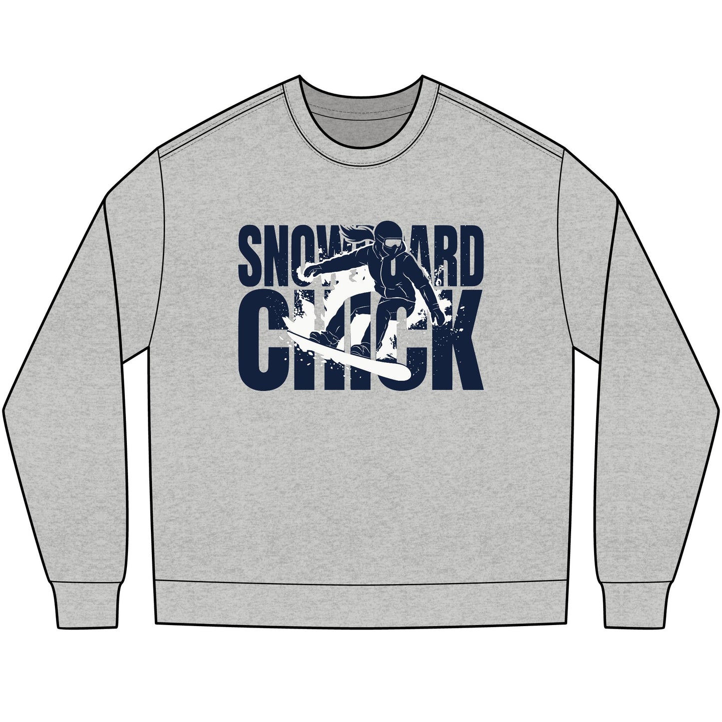 SNOWBOARD CHICK - Snowboard Long Sleeve
