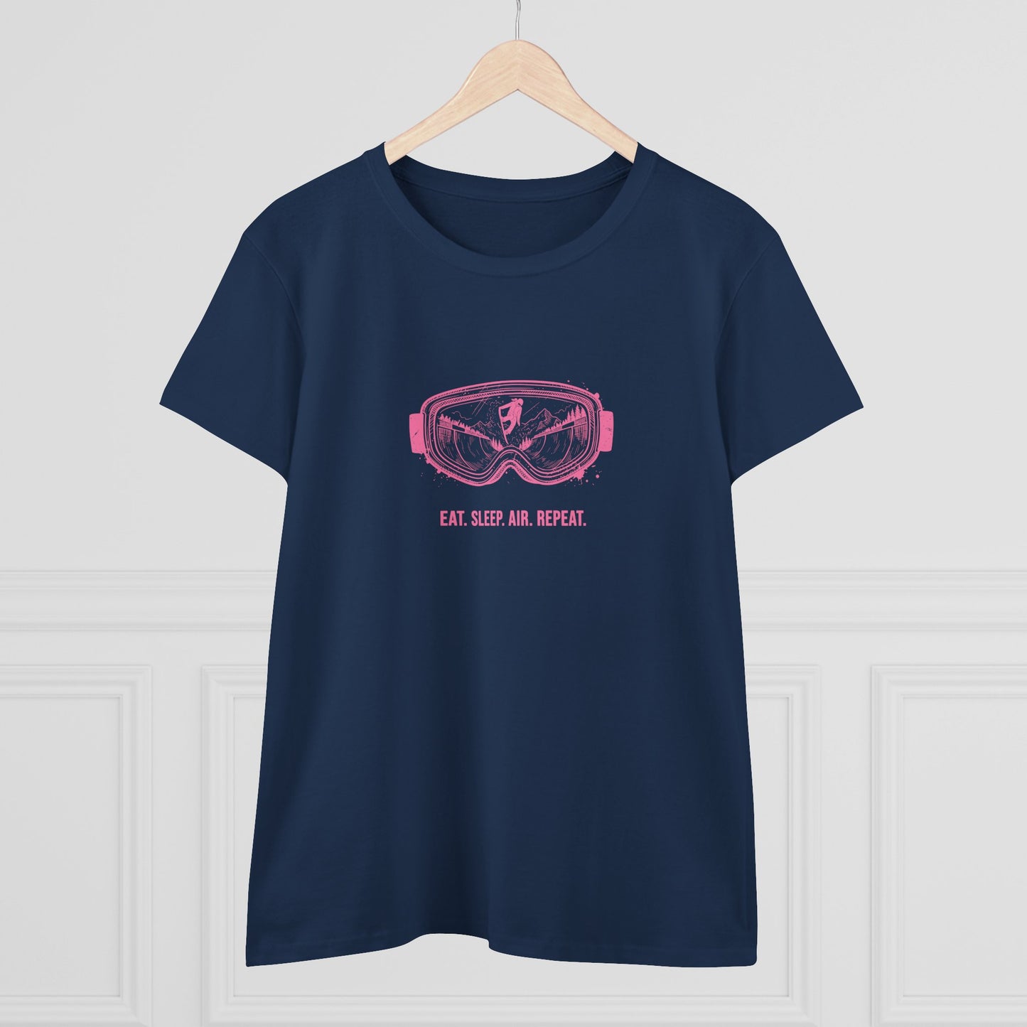 EAT SLEEP AIR REPEAT - SNOWBOARD T