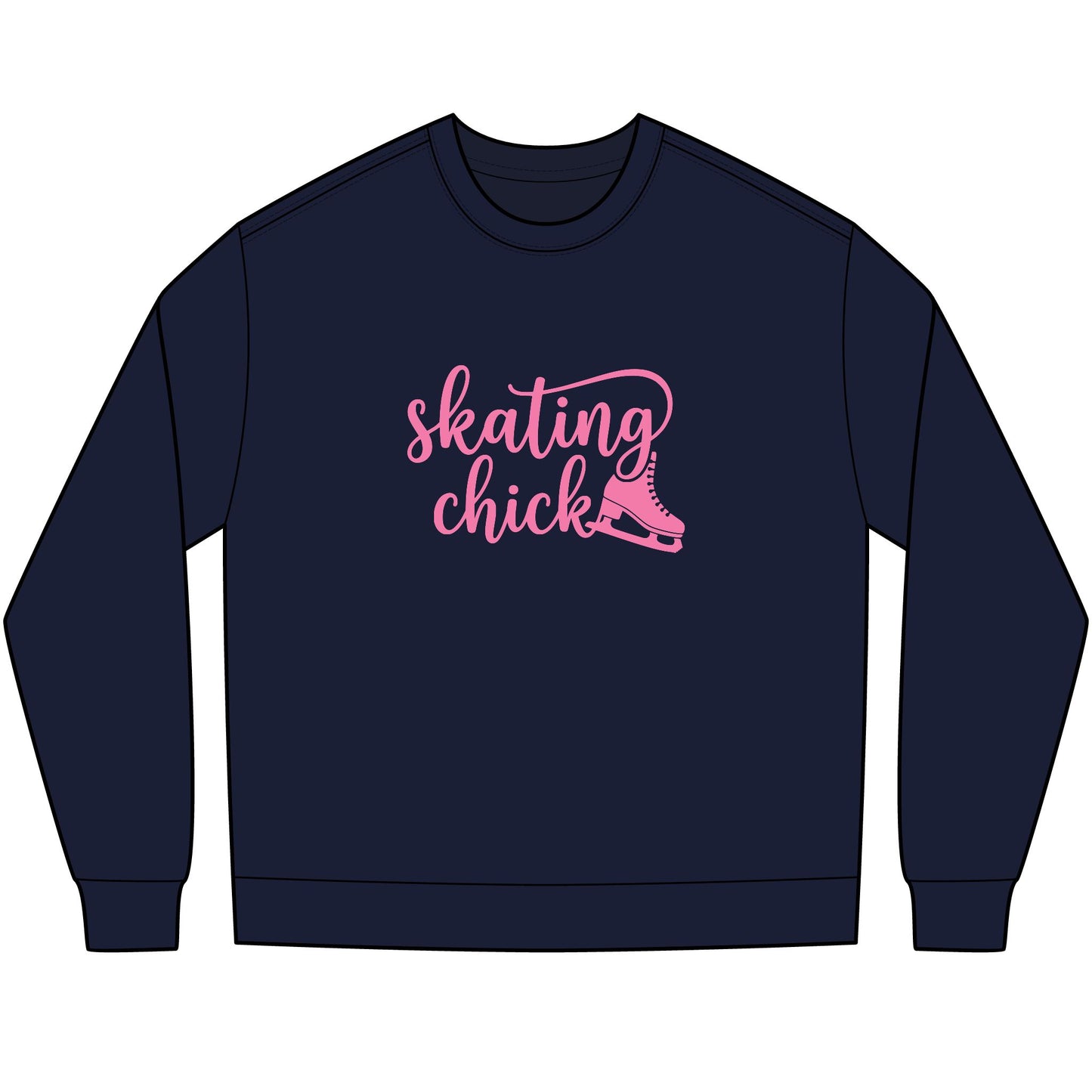 Skating Chick (script) - Skating long sleeve