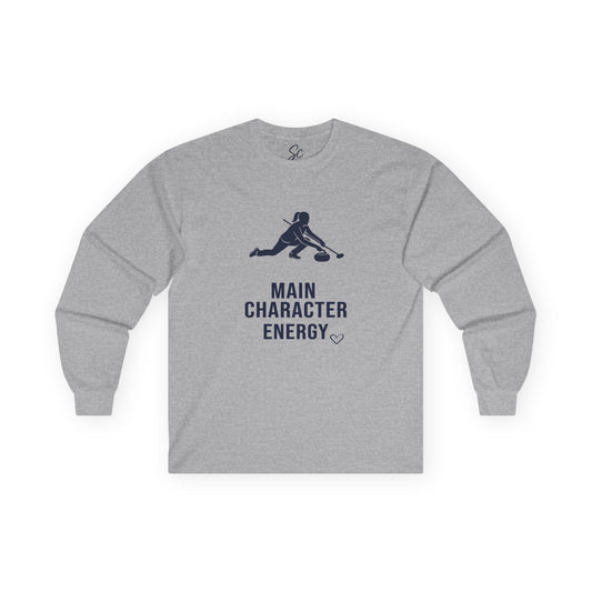Main Character Energy - Curling Long Sleeve