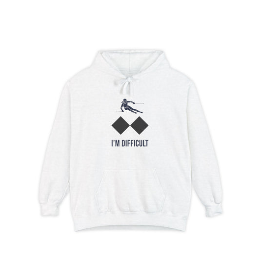 I'M DIFFICULT - Ski hoodie