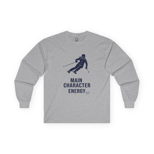 Main Character Energy - Ski Long Sleeve