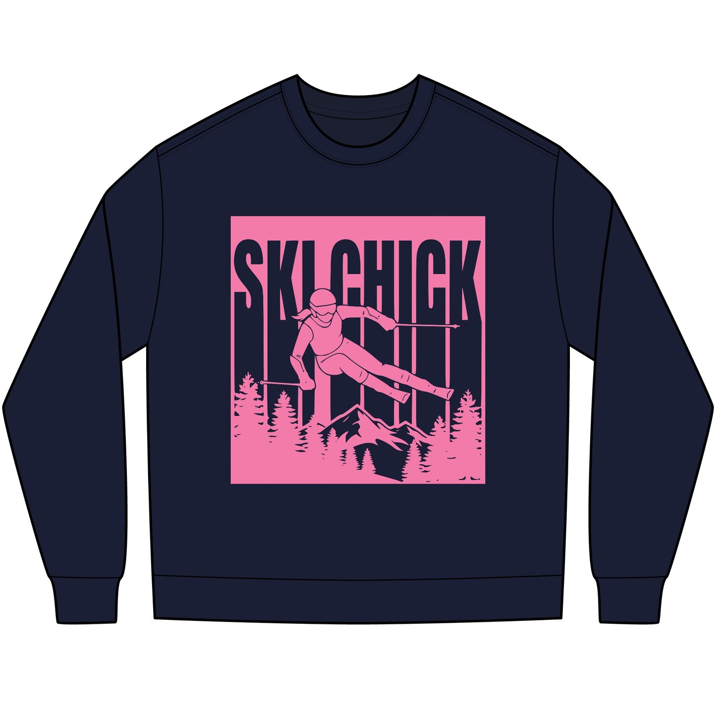 SKI CHICK FLY - Ski Long Sleeve