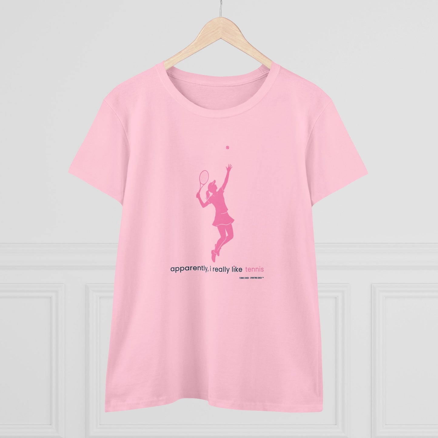 apparently, i really like tennis (pink)