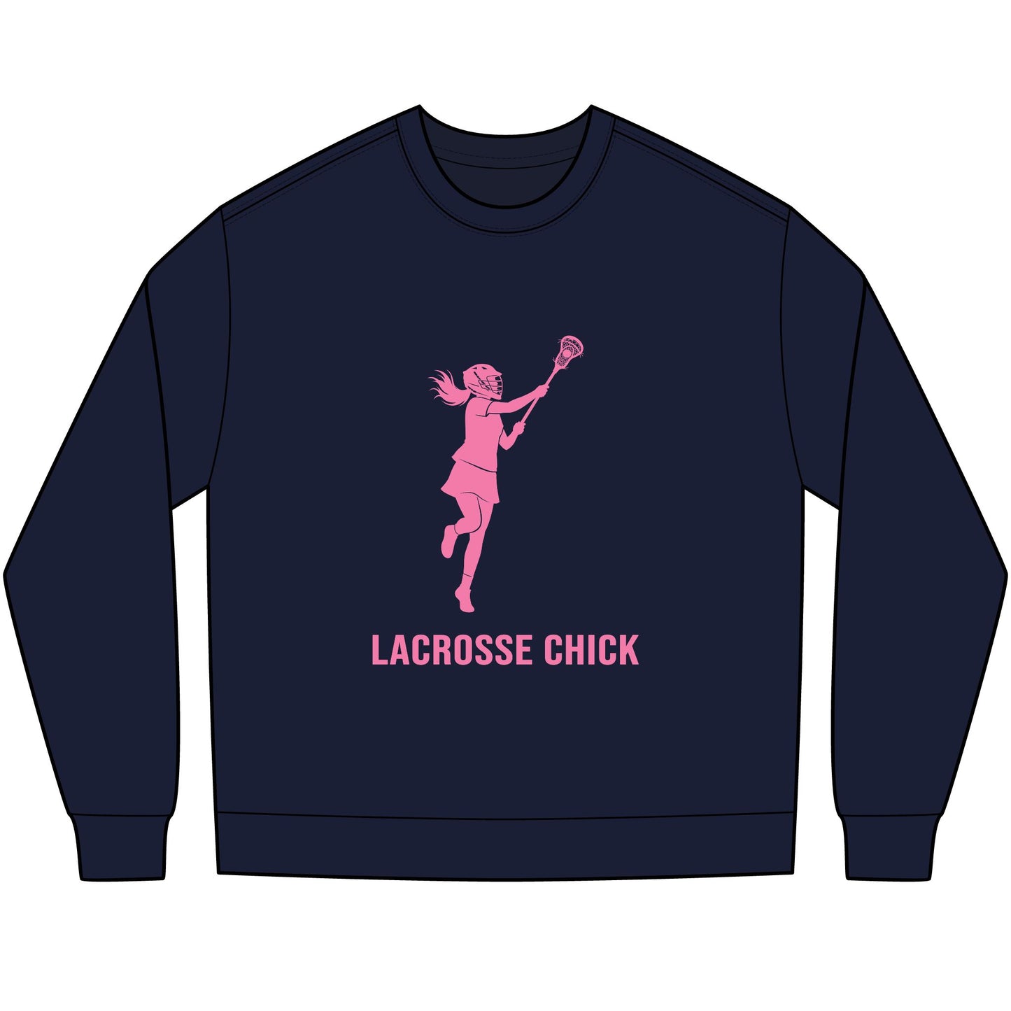 Lacrosse Chick - long sleeve