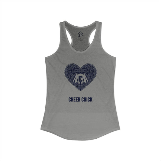 Love - Cheer Racer Back Tank