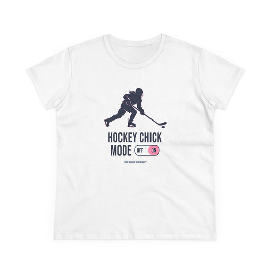 Hockey Chick Mode - Hockey T shirt