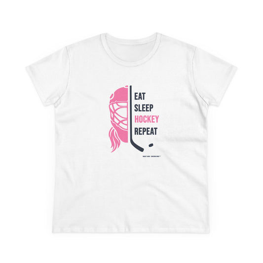 Eat Sleep Hockey Repeat - Hockey T shirt