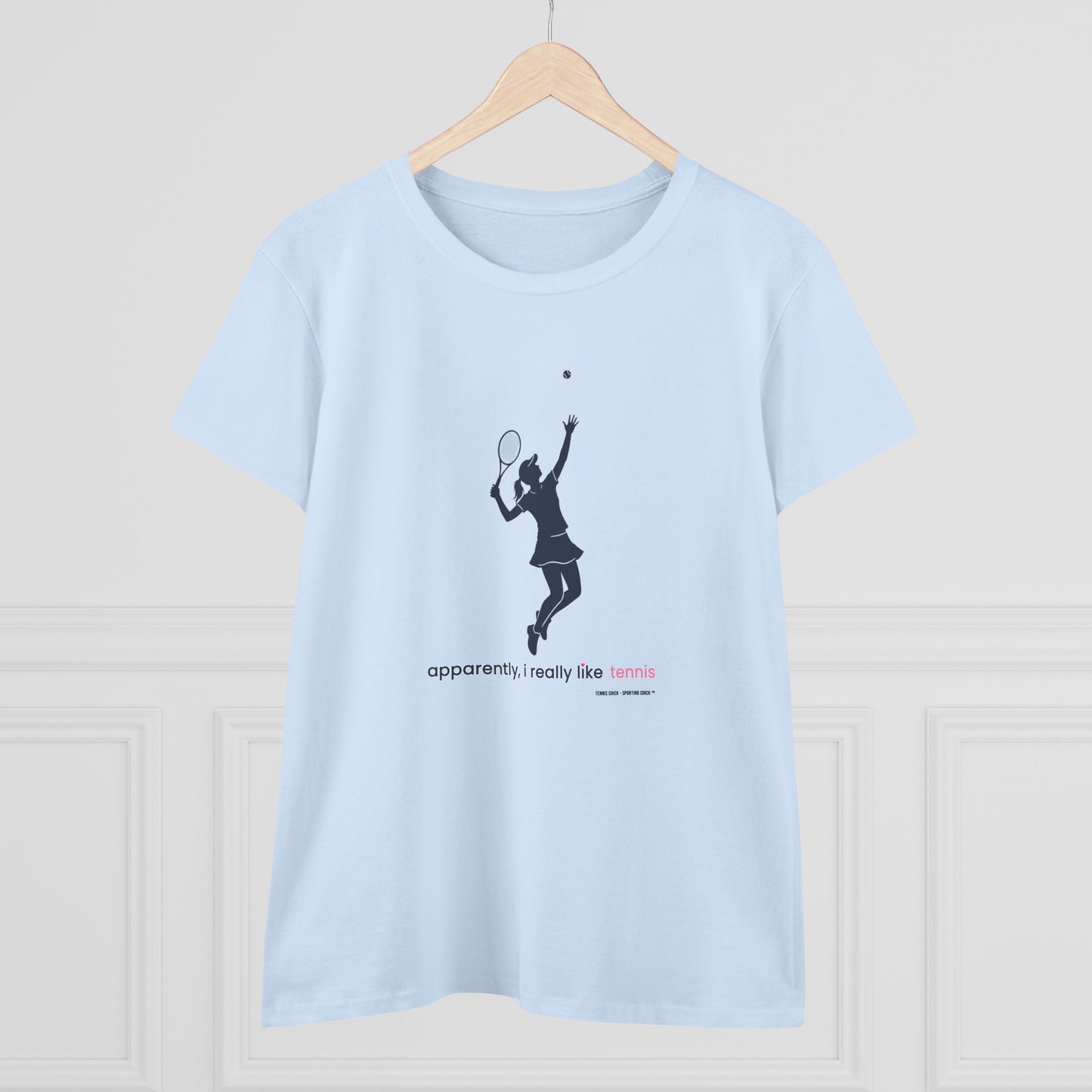 apparently, i really like tennis (blue)