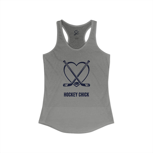 Love - Hockey Racer Back Tank