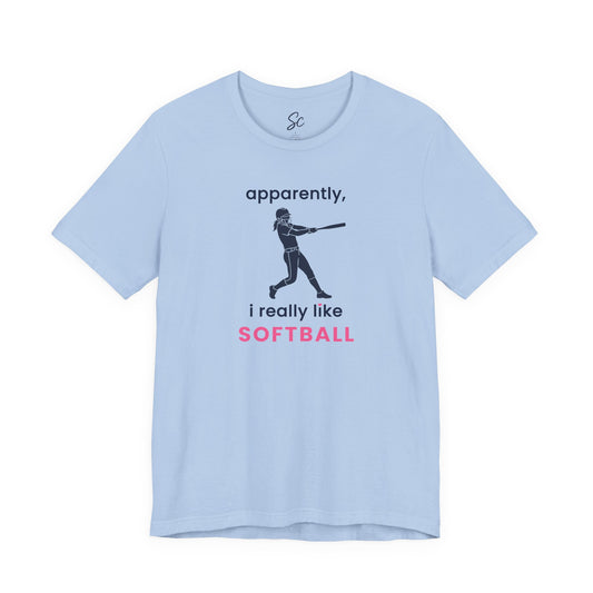 apparently, i really like softball - Softball T