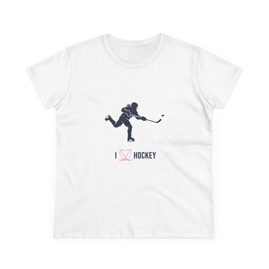 I heart Hockey - Hockey T shirt