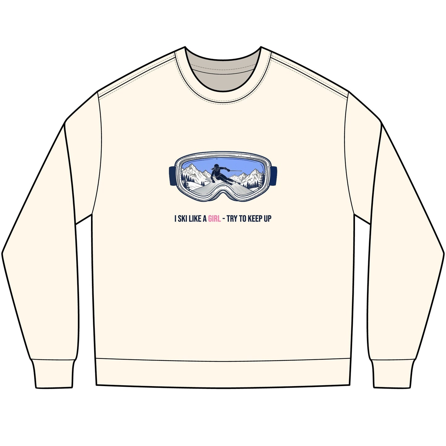 Ski Like a Girl - Ski long sleeve