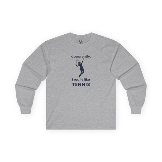 apparently, i really like tennis - Tennis Long Sleeve