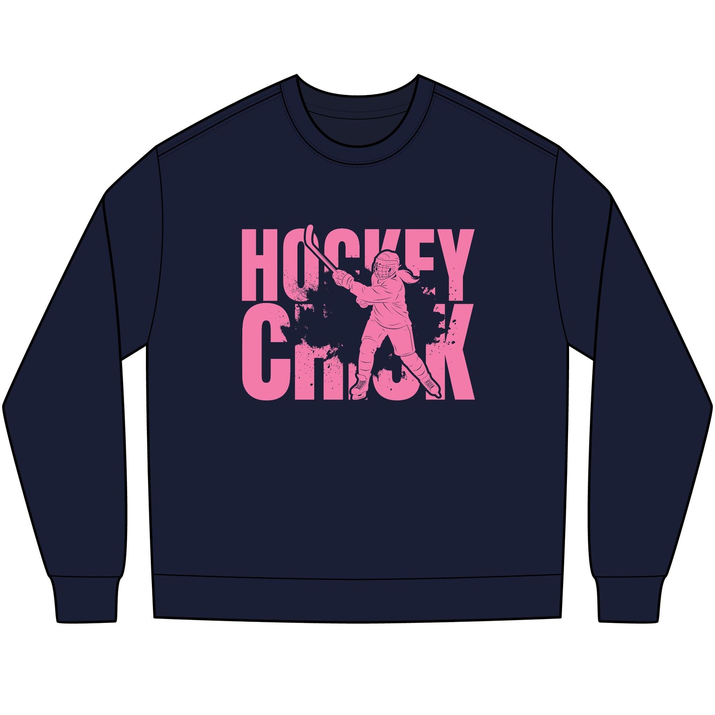 HOCKEY CHICK BLAST - Hockey Long Sleeve