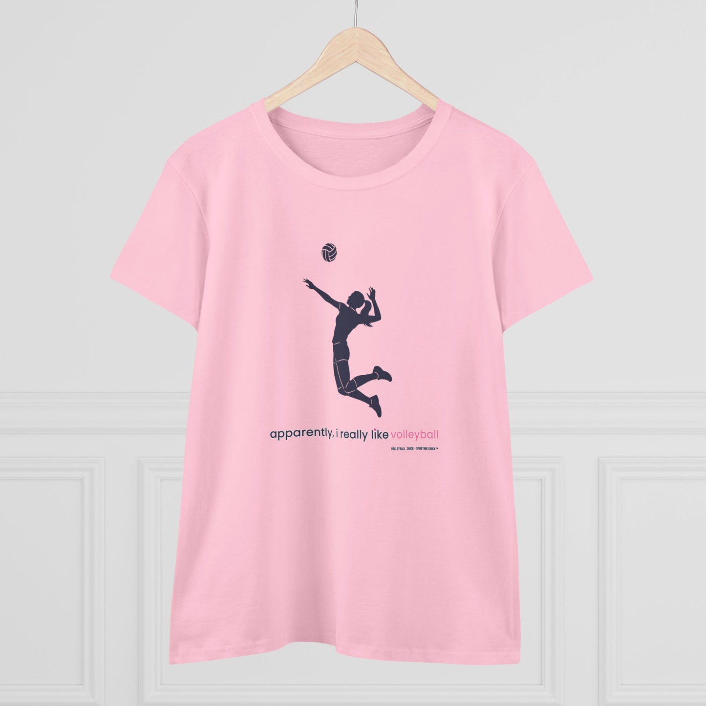 apparently, i really like volleyball (blue)