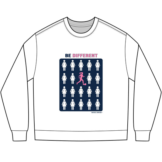 Be Different Long Sleeve Tee — Soccer Chick