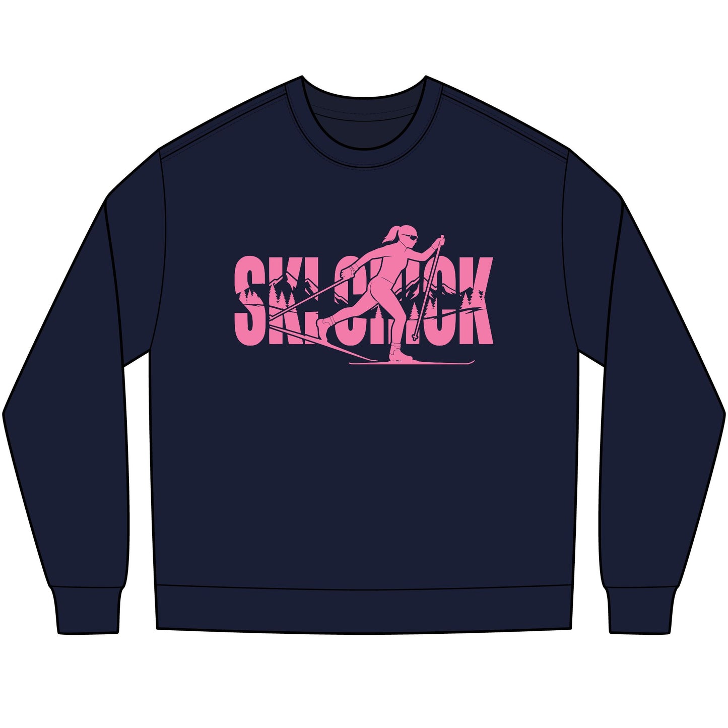 SKI CHICK - Cross Country Ski long sleeve
