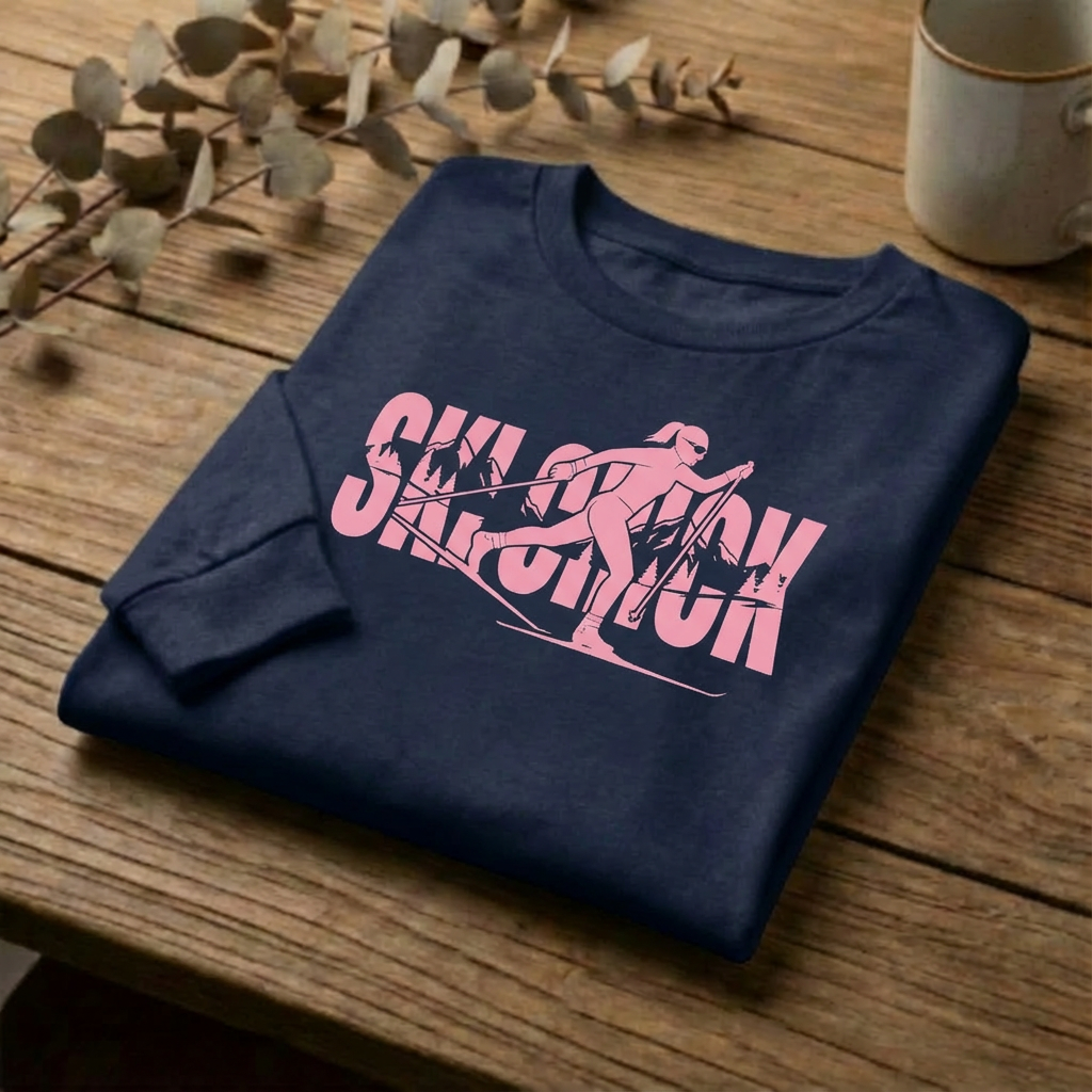 SKI CHICK - Cross Country Ski long sleeve