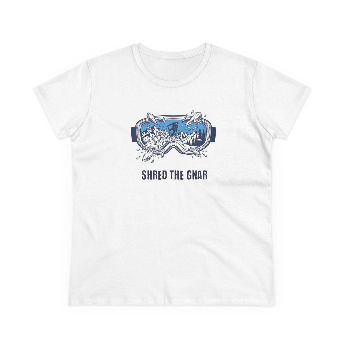 SHRED THE GNAR - Snowboard T