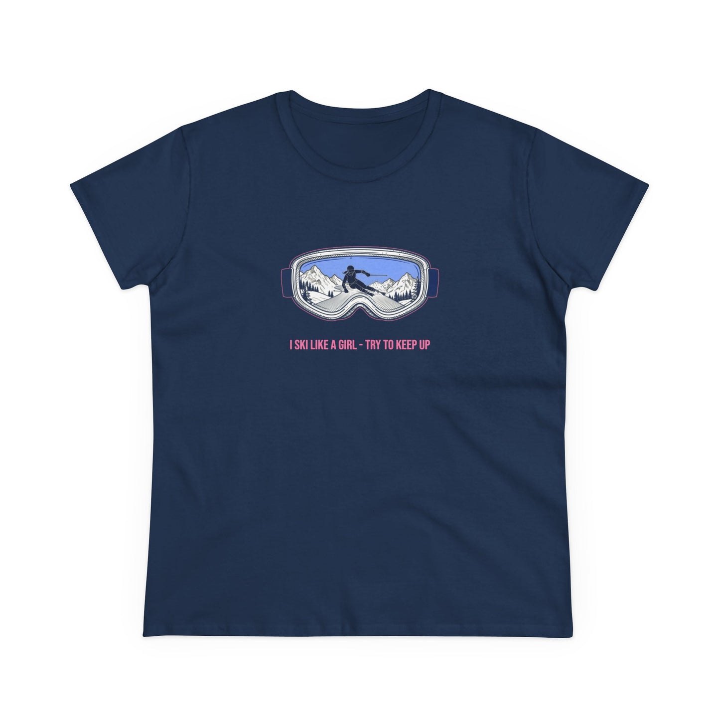 Ski Like a Girl - Ski T shirt