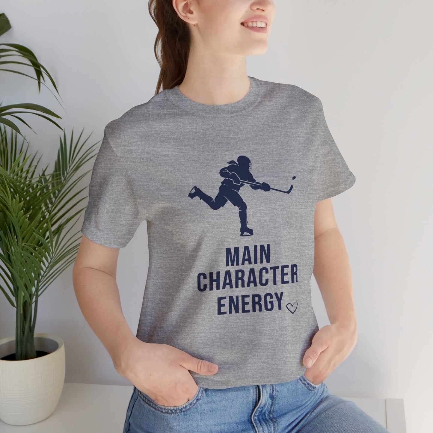 Main Character Energy - Hockey T
