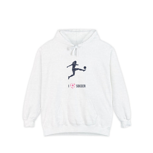 I heart Soccer - hoodie