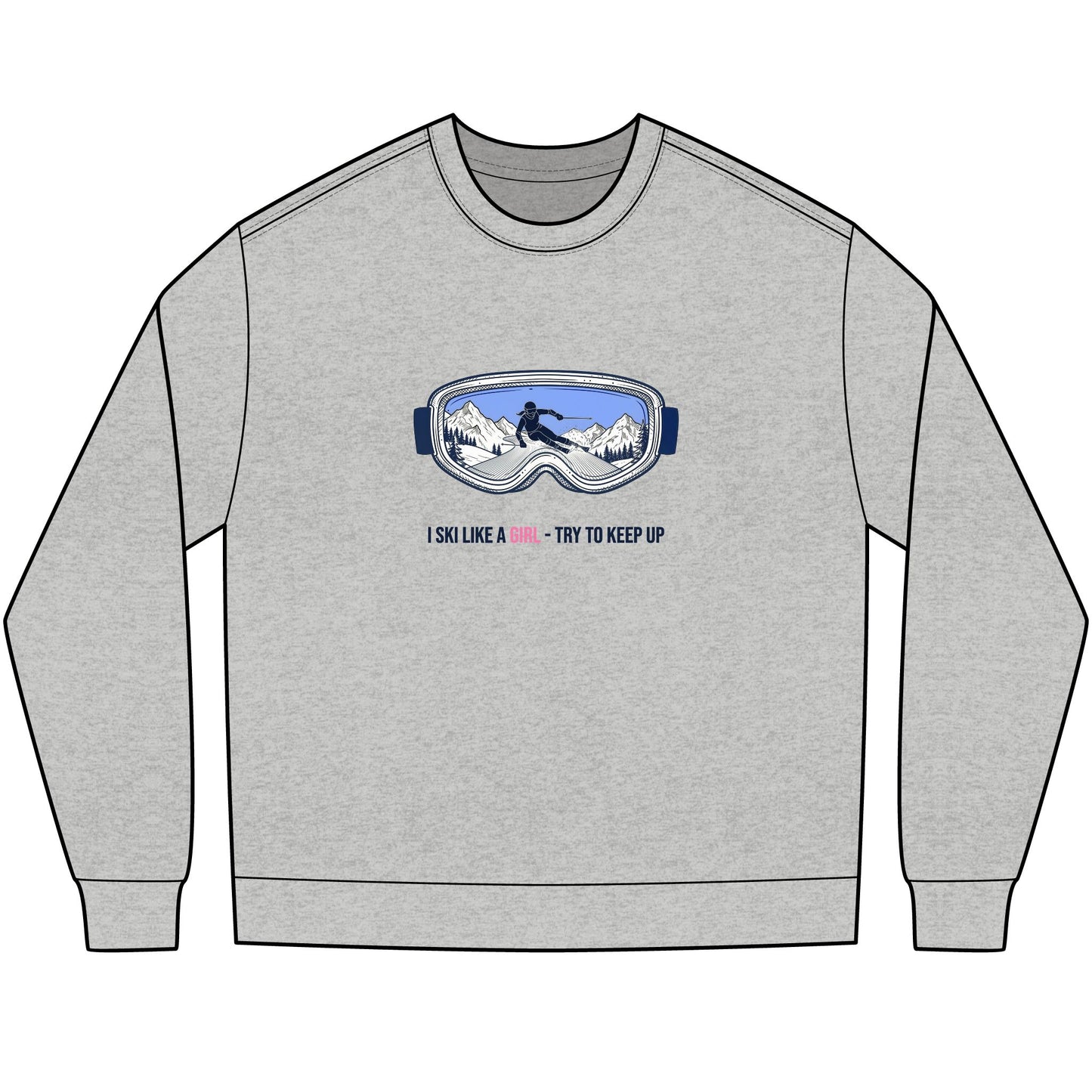 Ski Like a Girl - Ski long sleeve