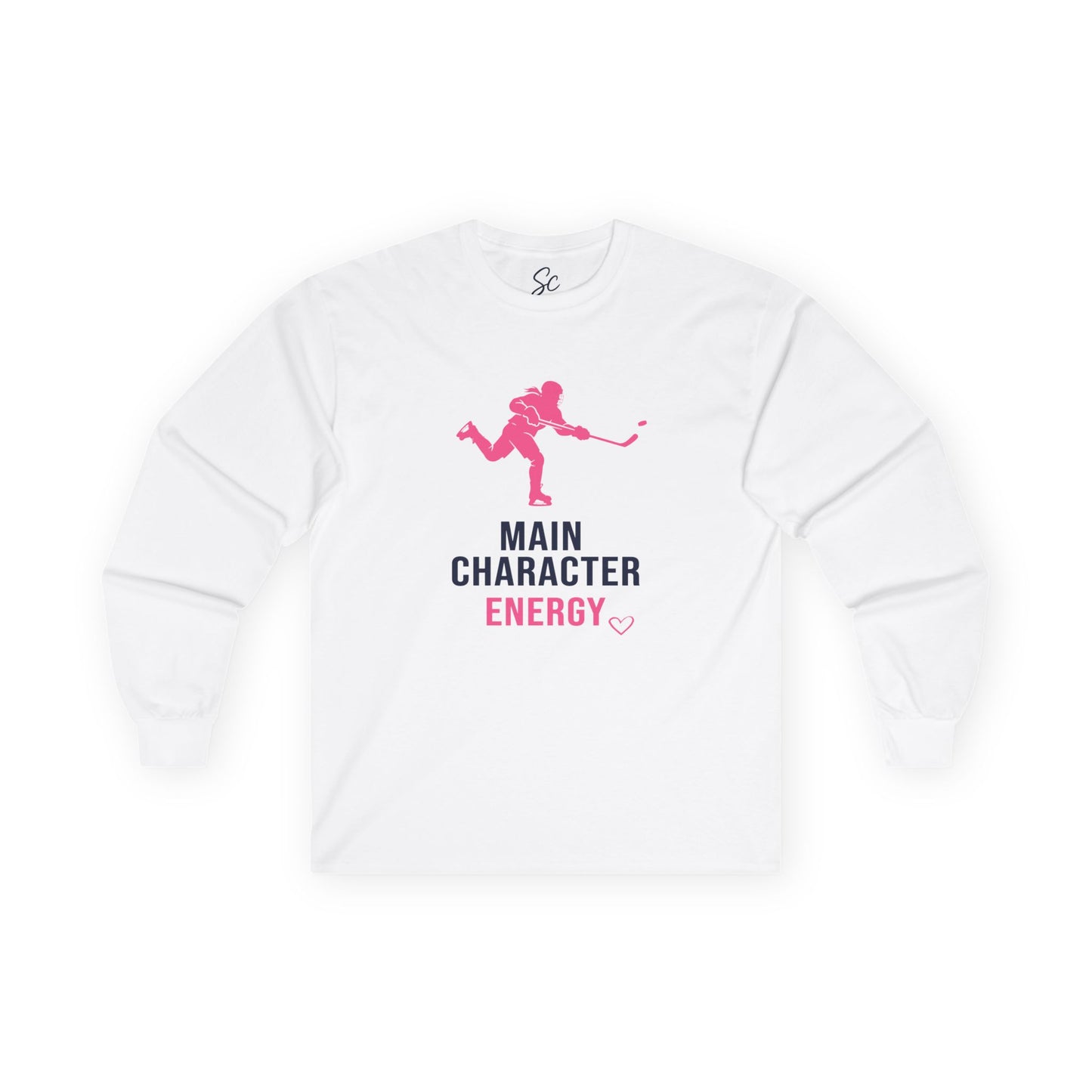 Main Character Energy - Hockey Long Sleeve