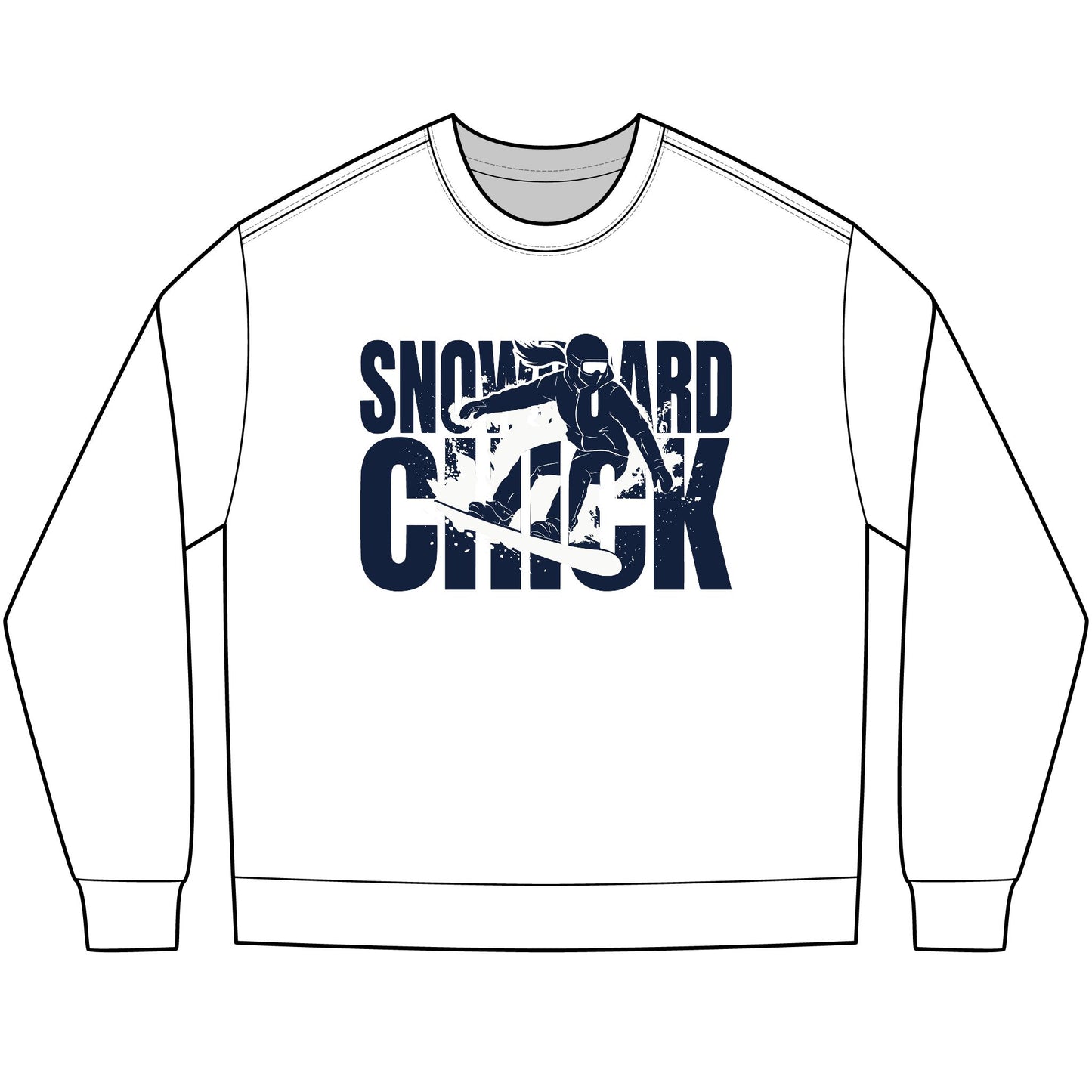 SNOWBOARD CHICK - SNOWBOARD Long Sleeve