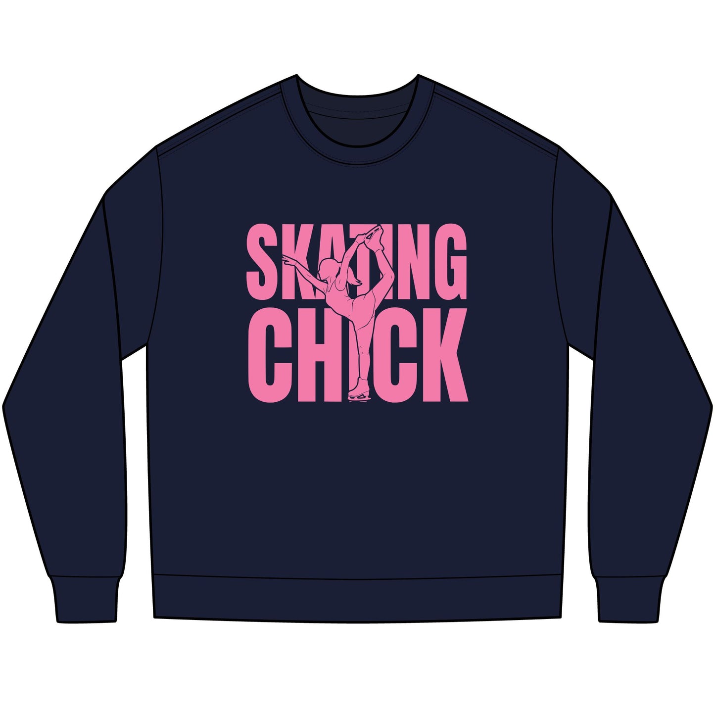 SKATING CHICK - Figure Skater Long Sleeve