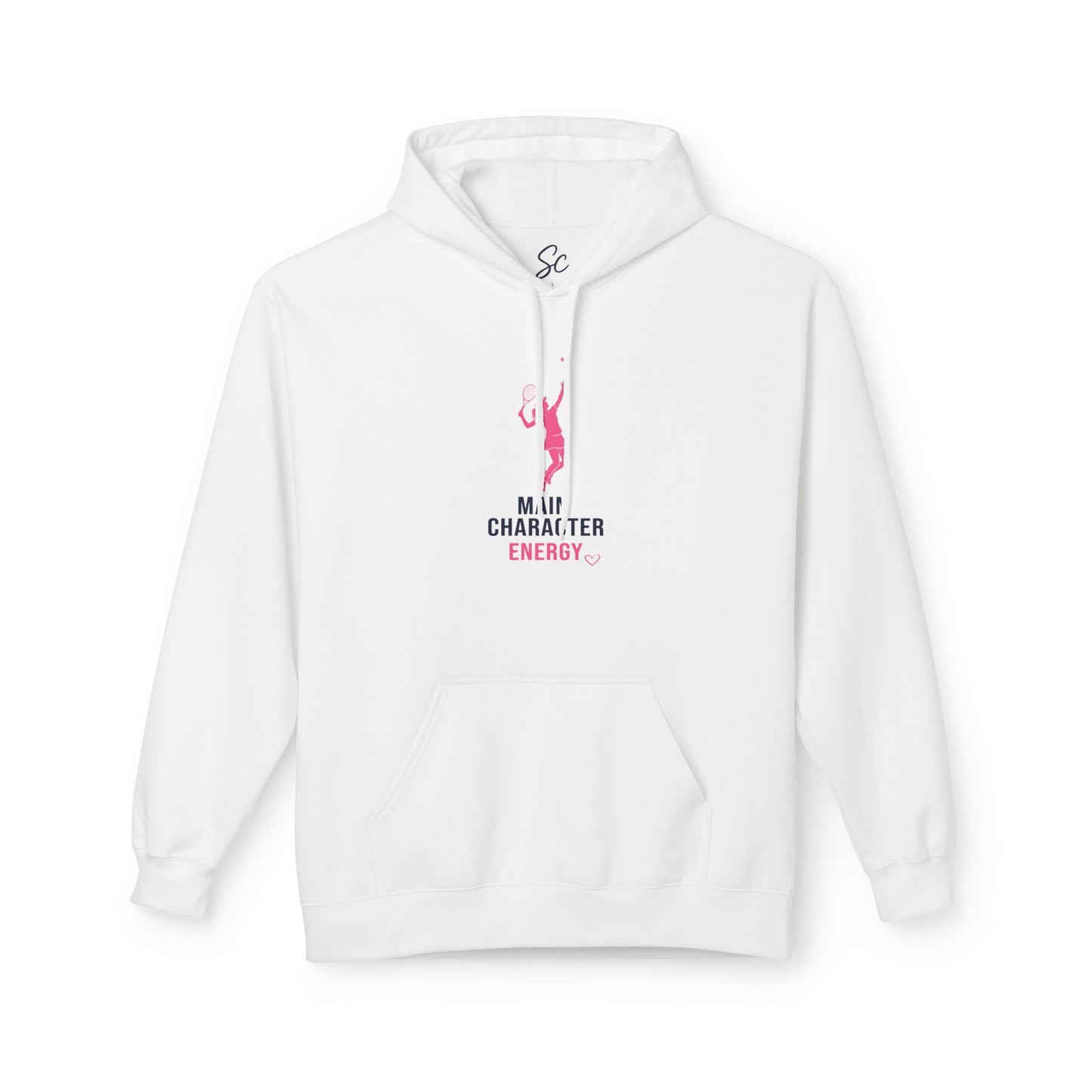 Main Character Energy - Tennis Hoodie