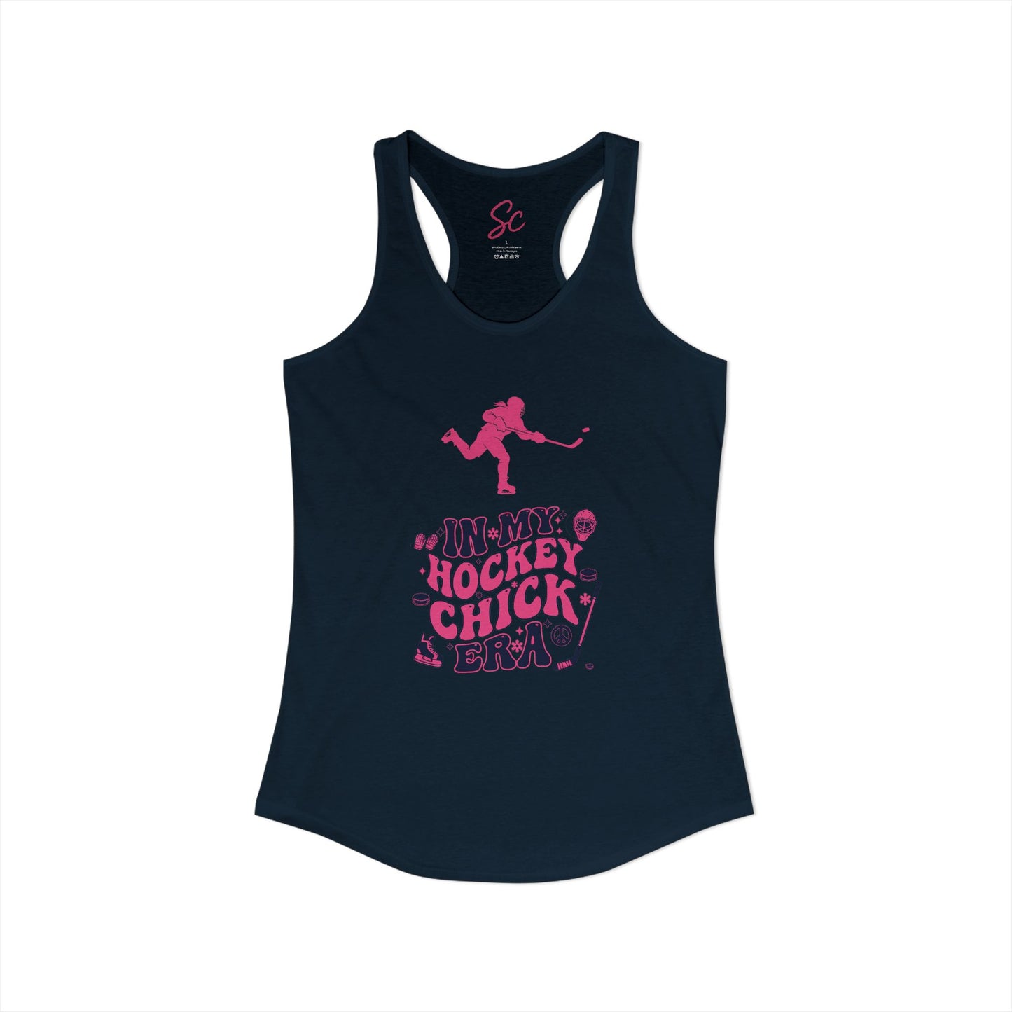 In My Era - Hockey Racer Back Tank