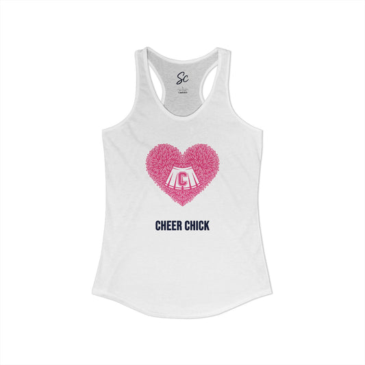 Love - Cheer Racer Back Tank