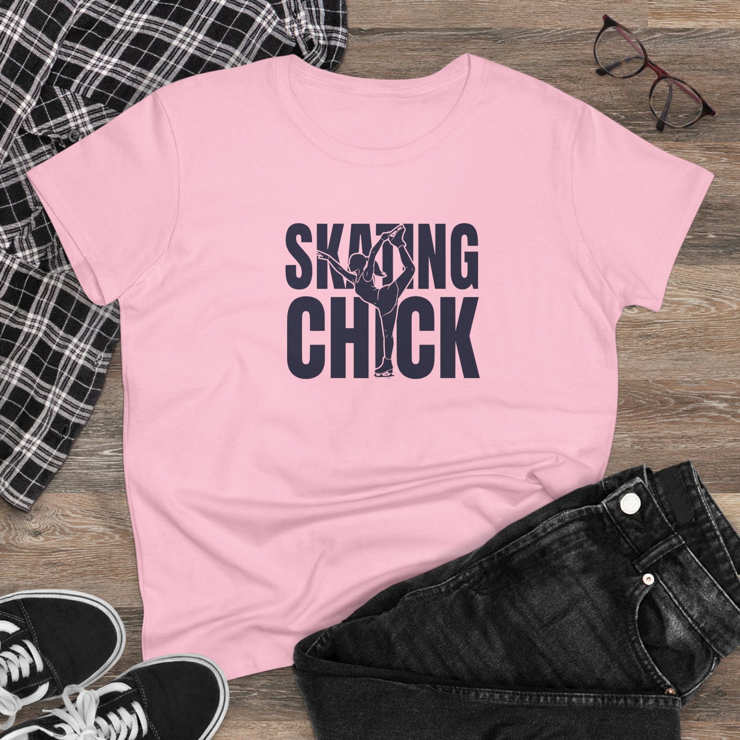 SKATING CHICK - Figure Skater T