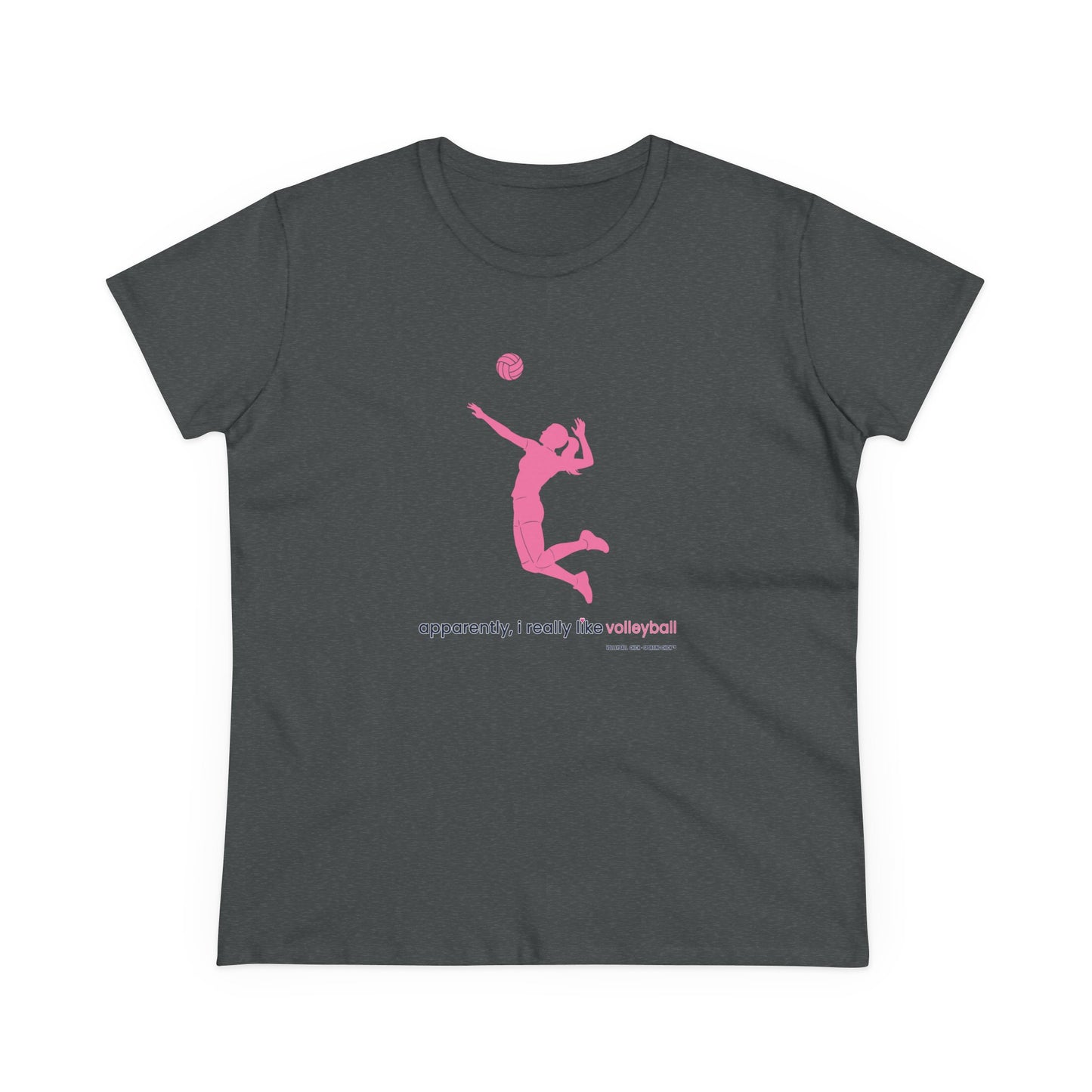 apparently, i really like volleyball (pink)