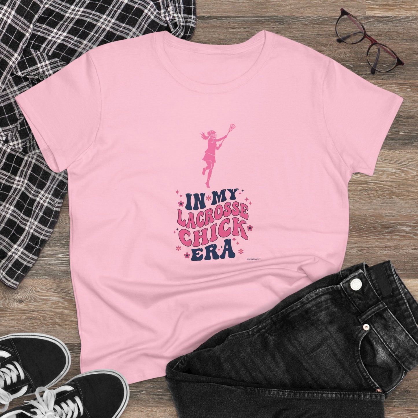 Lacrosse Chick Era - T (pink)