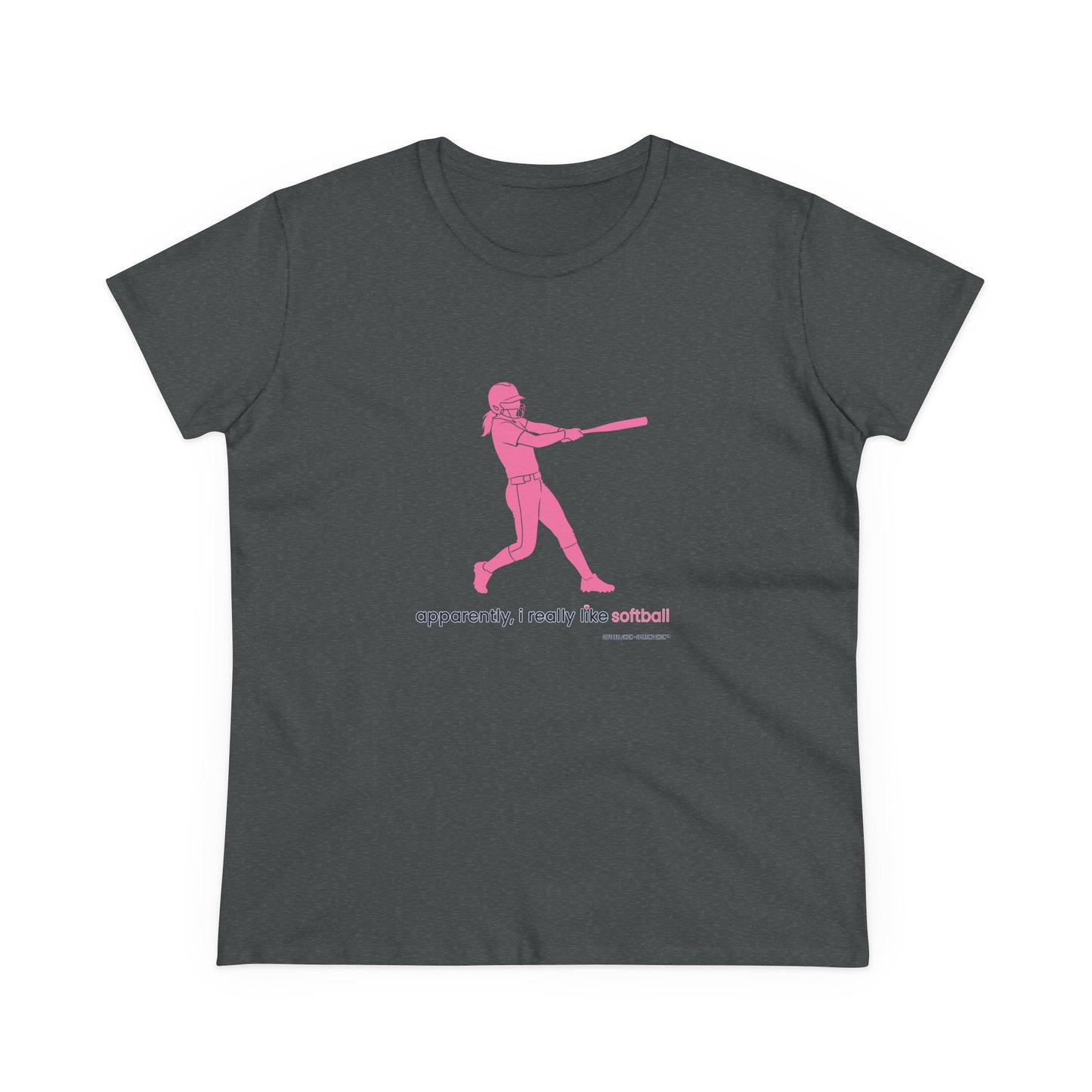 apparently, i really like softball (pink)