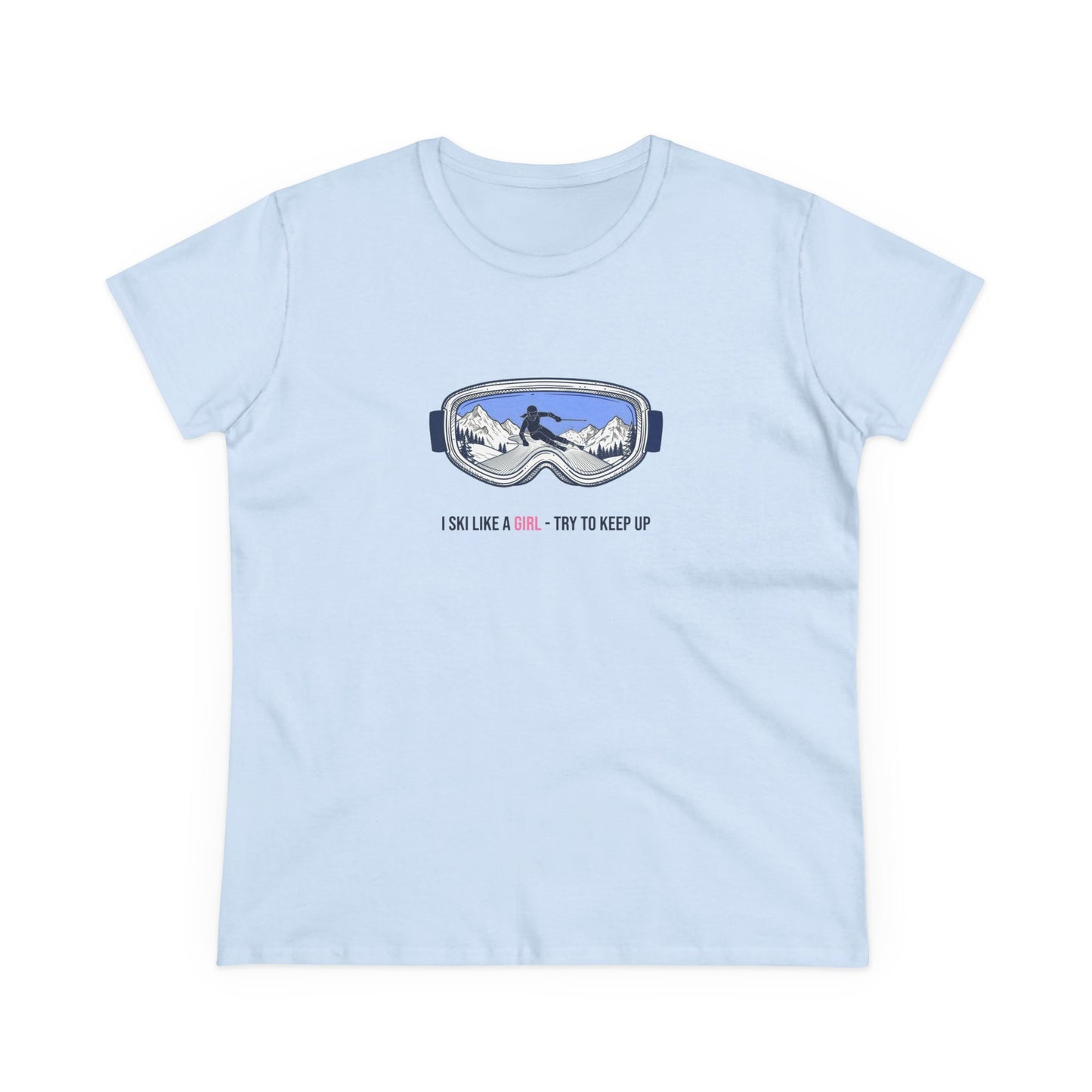 Ski Like a Girl - Ski T shirt