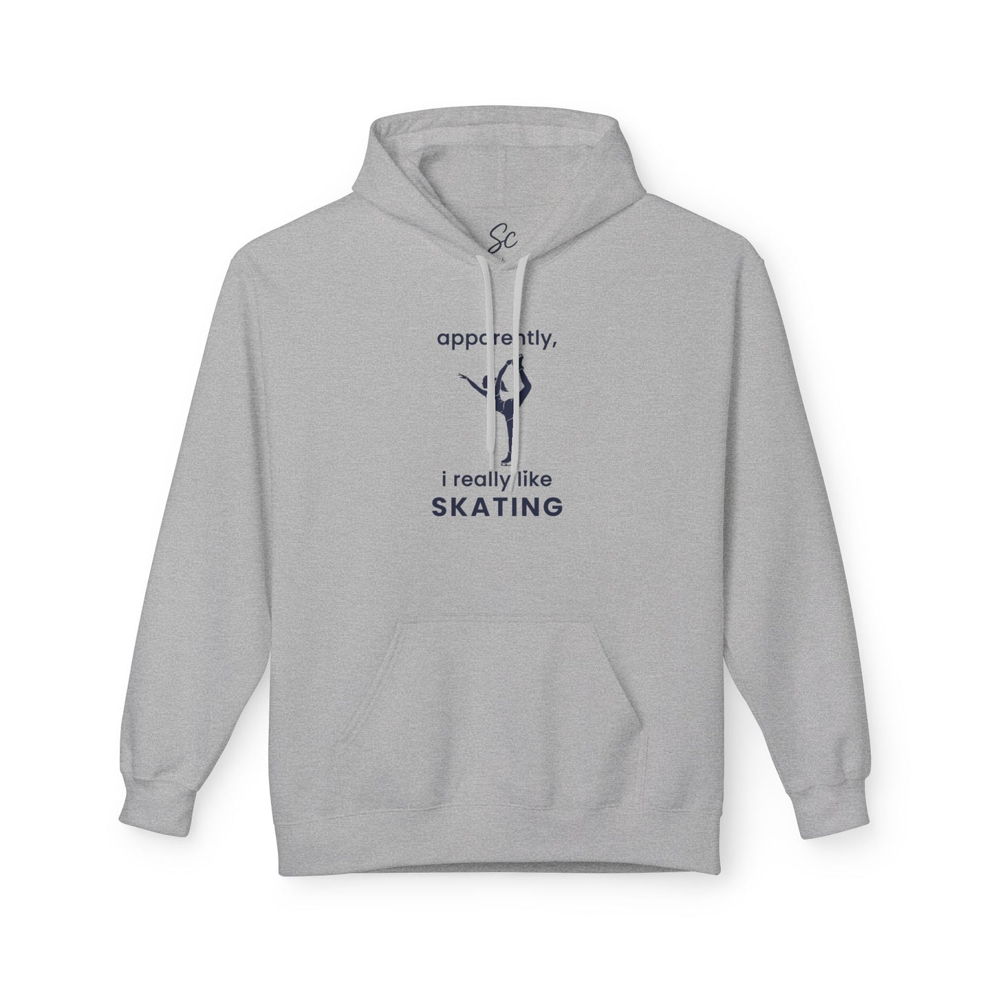 apparently, i really like skating - Lacrosse Hoodie