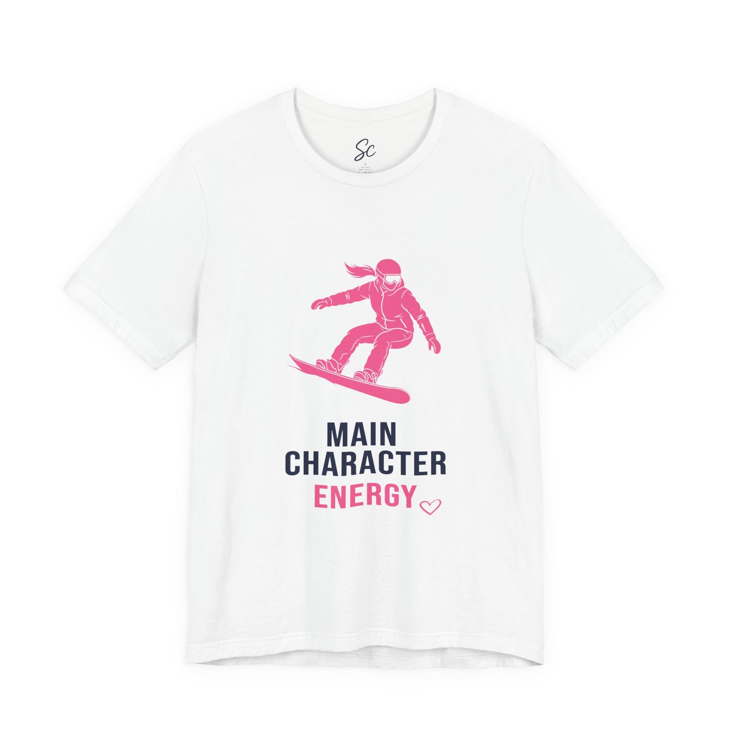 Main Character Energy - Snowboard T