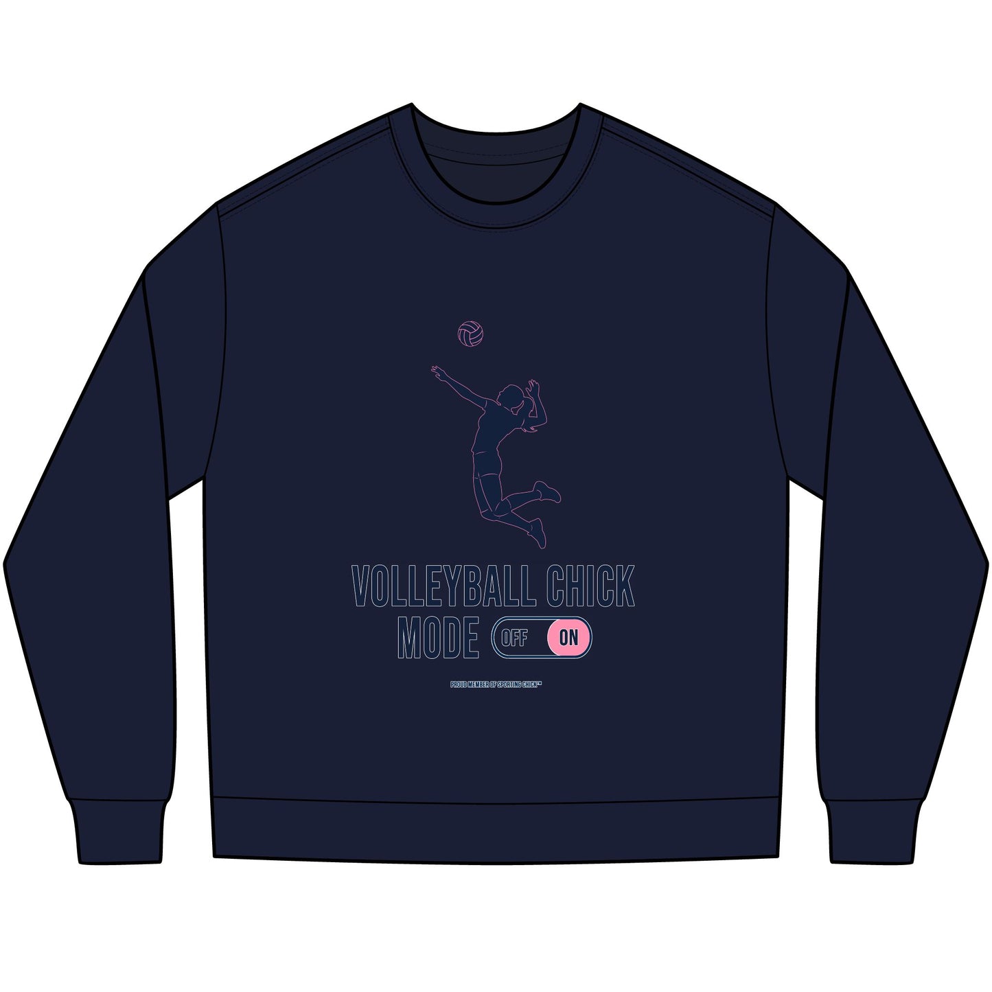 Volleyball Chick Mode - long sleeve