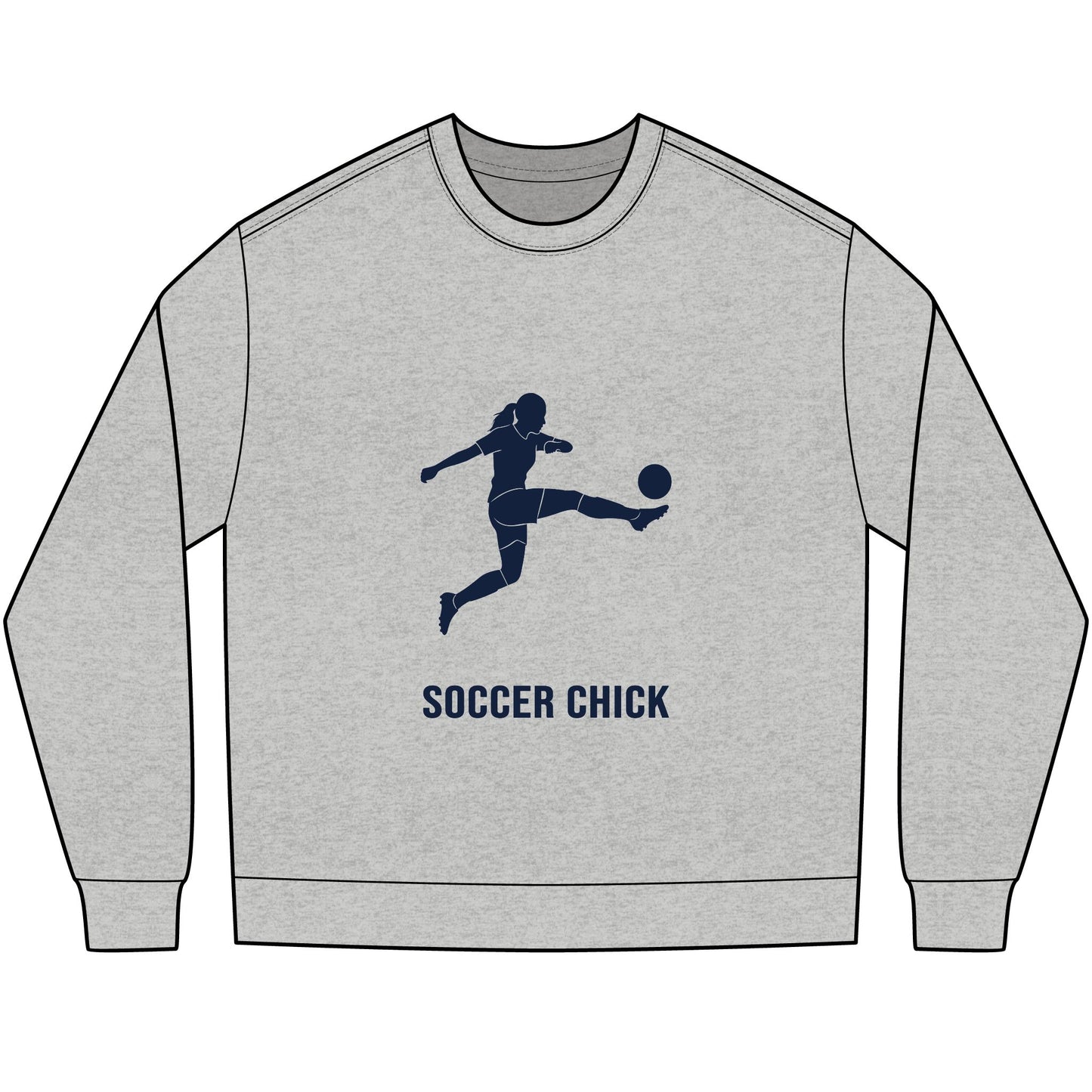 Soccer Chick - long sleeve