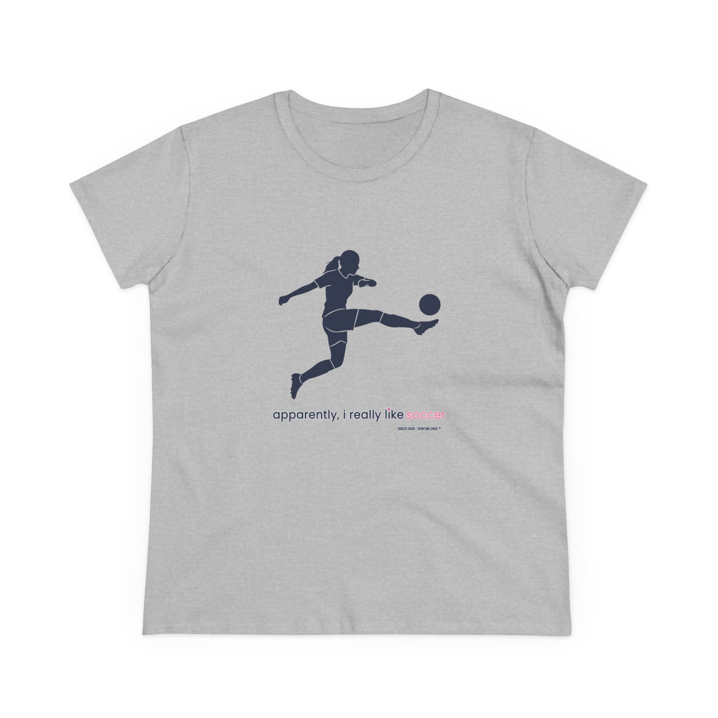 apparently, i really like soccer (blue)