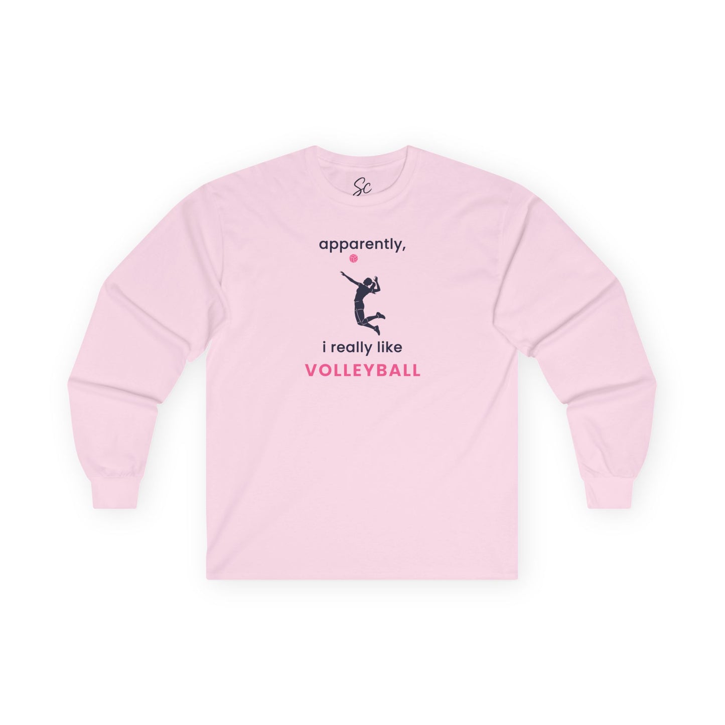 apparently, i really like volleyball - Volleyball Long Sleeve