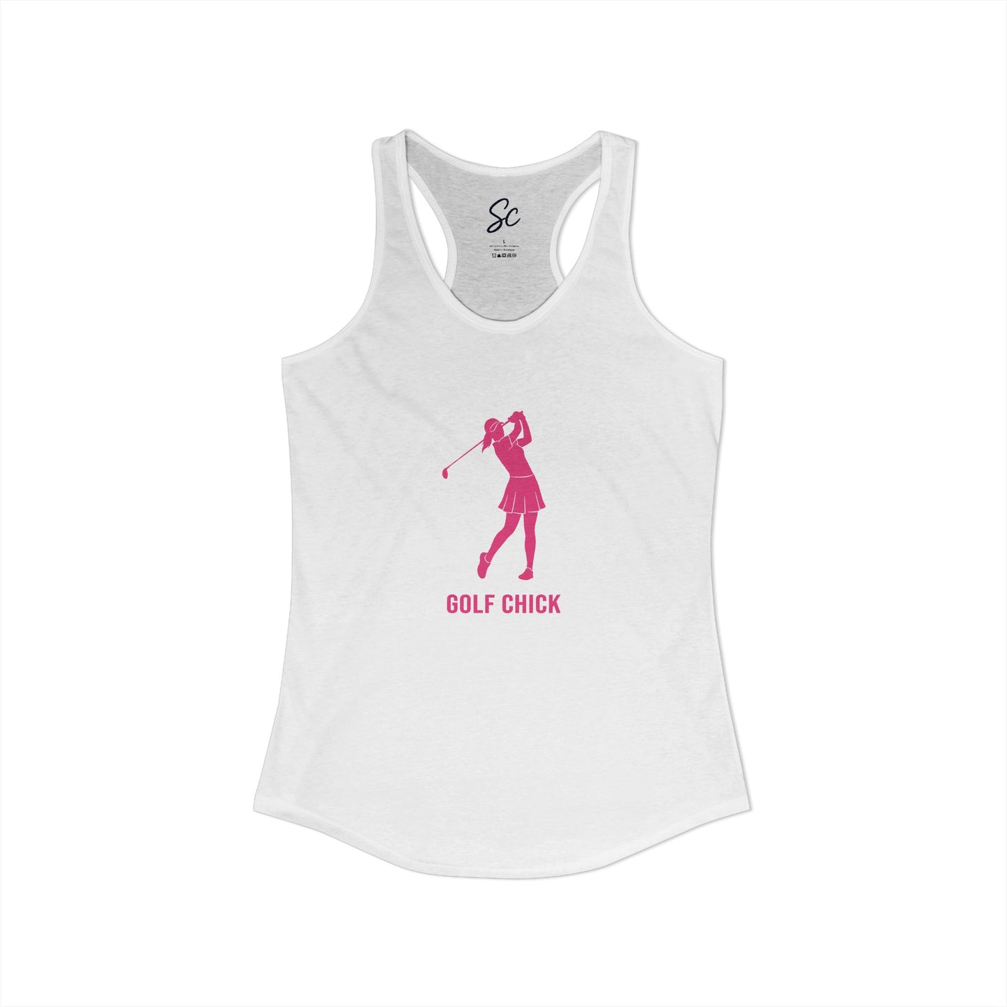 Golf Chick - Golf Racer Back Tank