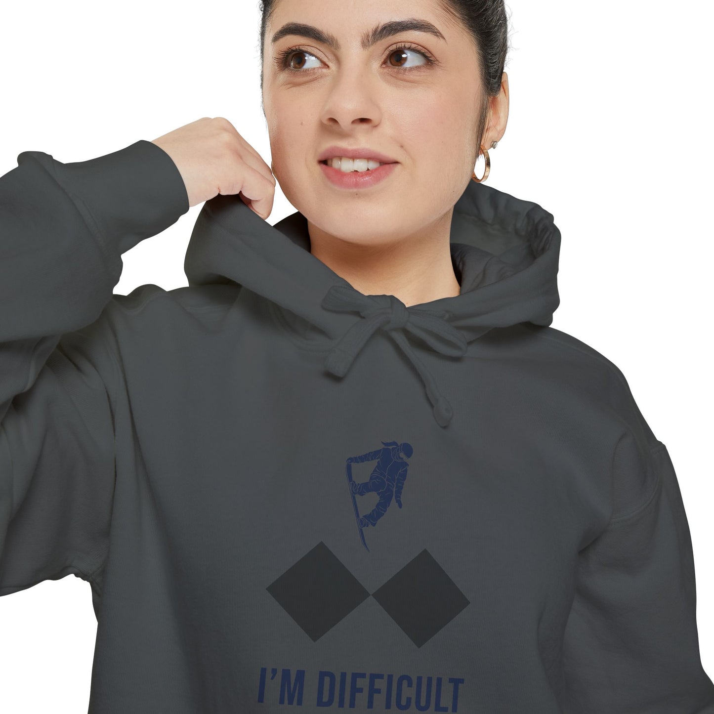 I'M DIFFICULT - Snowboard hoodie