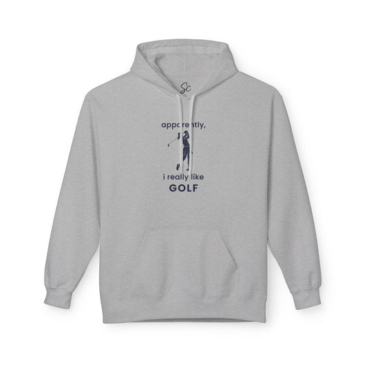apparently, i really like golf - Golf Hoodie
