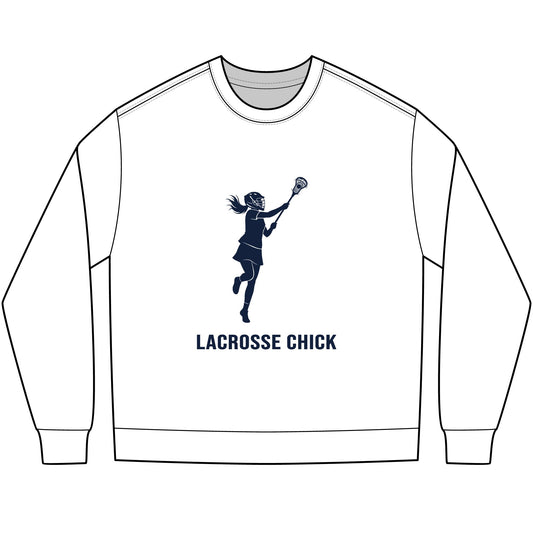 Lacrosse Chick - long sleeve