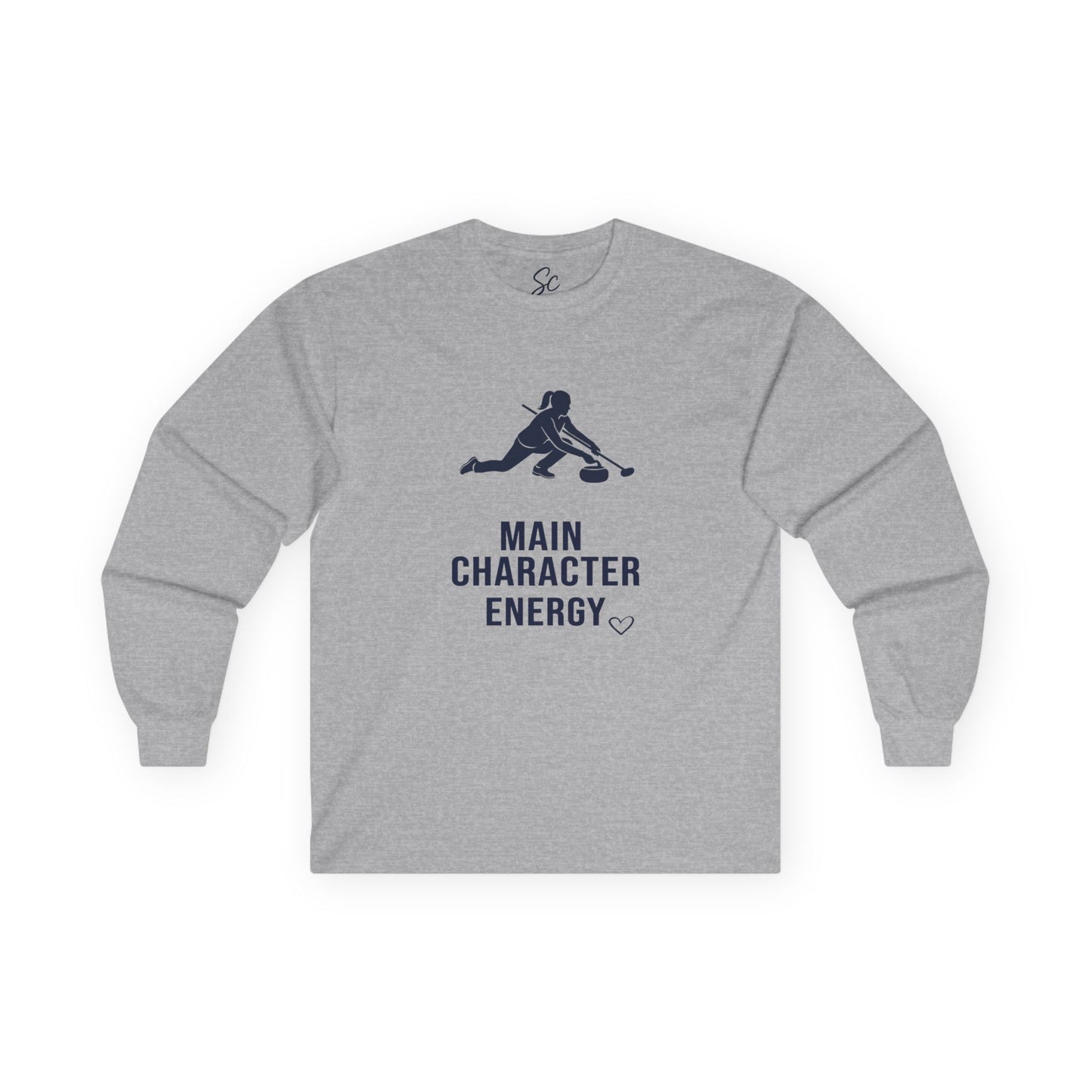 Main Character Energy - Curling Long Sleeve